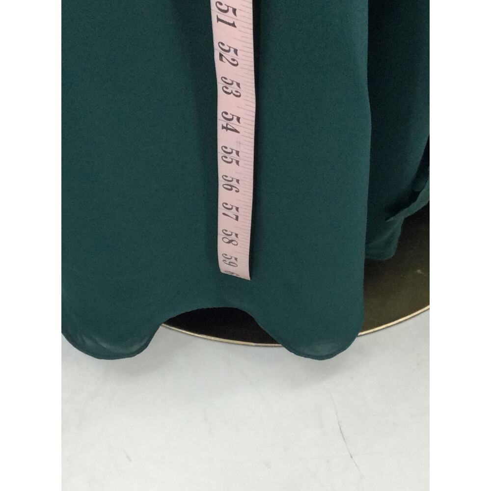 AW BRIDAL 8 M emerald green Lorene wedding bridesmaid party maxi dress NEW B43 - Picture 7 of 11